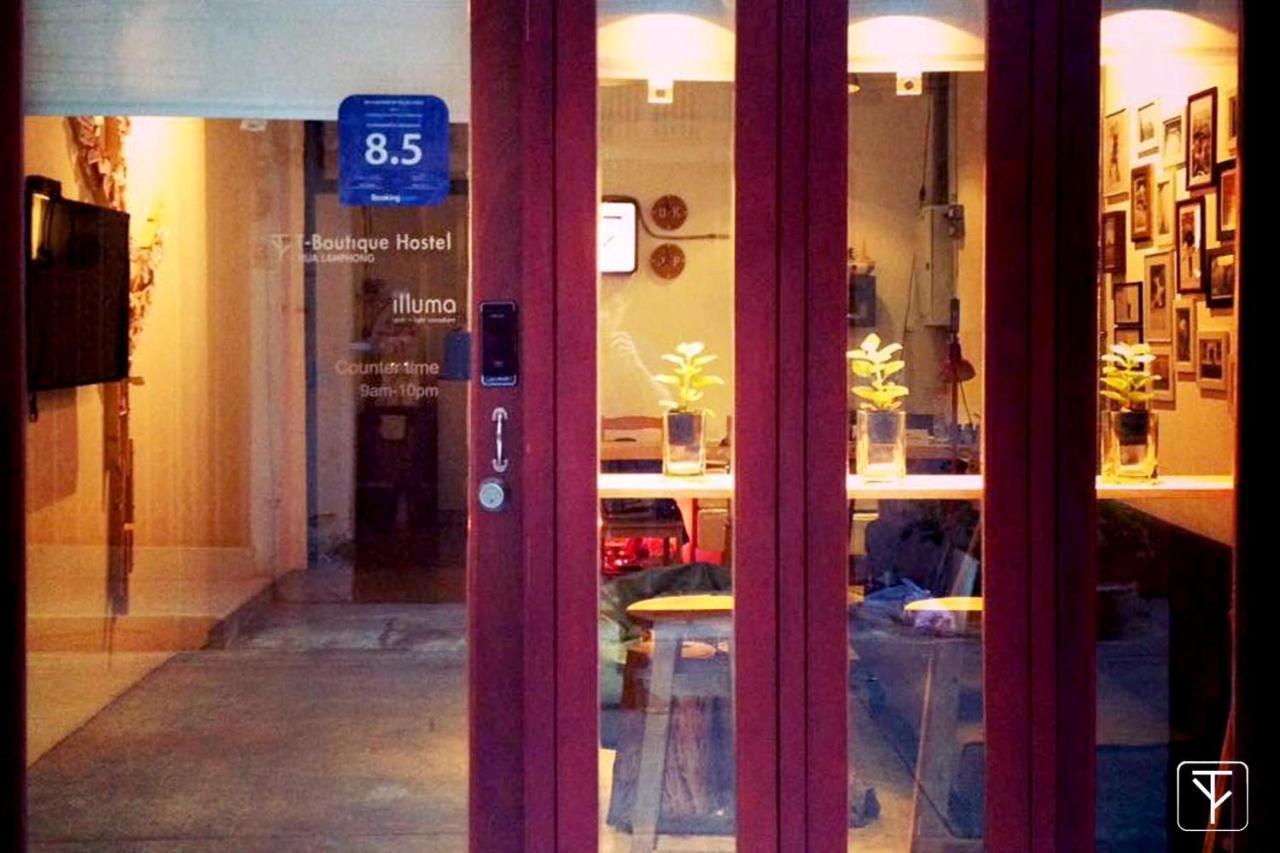 T-Boutique Hostel - Hua Lamphong Bangkok Dış mekan fotoğraf